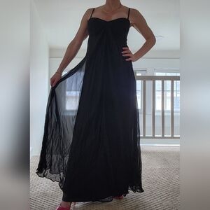 GUESS BY MARCIANO Black Long Gown Dress, Multiple Sizes